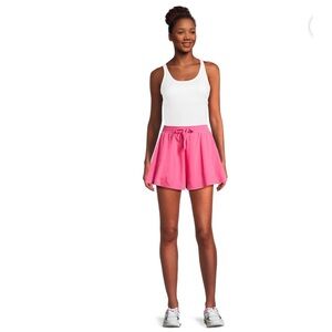Avia Women's Flowy Run Short with pockets, Size S , hot pink like new